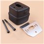 TF Silencieux d’échappement Kit de boulons d’étanchéité Fit Husqvarna 36 41 136 137 141 142 Tronçonneuse Partie Silent Block