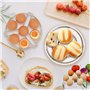 YANJINGHE Rack De Paniers à Vapeur, Panier Vapeur à Légumes, Ensemble Supports Vapeur, Support pour Cuiseur à Vapeur, Support po