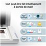 Plustek OS1180 Scanner à plat pour graphiques et documents au format A3 - Conception adaptée aux bibliothèques, écoles ou petits