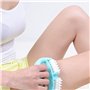 Lot de 2 rouleaux de massage avec poignée en forme de D, rouleau anti-cellulite, anti-cellulite et anti-problèmes de peau pour a