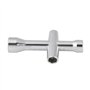 Clés en croix, modèle Outils de clé multifonctions pour vis et écrou M2 / M2.5 / M3 / M4