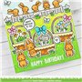 Lawn Fawn LF3663 Spring Basket Add-On : pochoirs de coloriage d'anniversaire