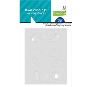 Lawn Fawn LF3607 To My Fungi Pochoirs de coloriage