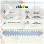 EBBOM Protecteur de raquette de padel transparent en vinyle calandré - Pack 1/2 - Comprend un nettoyant pour raquette - Extreme 