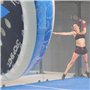 EBBOM Protecteur de raquette de padel transparent en vinyle calandré - Pack 1/2 - Comprend un nettoyant pour raquette - Extreme 