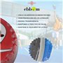 EBBOM Protecteur de raquette de padel transparent en vinyle calandré - Pack 1/2 - Comprend un nettoyant pour raquette - Extreme 