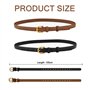 Ceinture Fine Femme pour Pantalons en Jean