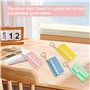 Tableau To Do List Réutilisable et Amovible pour Organisation Familiale Tableau de Routine Enfant Semainier Enfant Outil Pratiqu