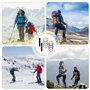 10 Pinces Serre Pantalon Velo,Pince Pantalon velo,D'Élastiques Auto Agrippants,Élastiques Pour Pantalons,Pour La Pêche,La Chasse