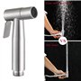 2 pièces Pulvérisateur de bidet,Douchette wc,kit de pulvérisateur de bidet en acier inoxydable,Pulvérisateurs d'hygiène personne