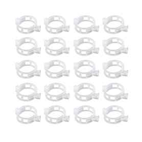 Hazrcvr Support pour Plantes 200 Pièces Jardin Plantes Clips Tuteur Tomate Accroche Tomates Clips de Support de Plantes ​Clip Vi