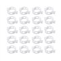 Hazrcvr Support pour Plantes 200 Pièces Jardin Plantes Clips Tuteur Tomate Accroche Tomates Clips de Support de Plantes ​Clip Vi