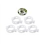 Hazrcvr Support pour Plantes 200 Pièces Jardin Plantes Clips Tuteur Tomate Accroche Tomates Clips de Support de Plantes ​Clip Vi