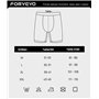 FORVEVO Lot de 6 sous-vêtements Longs pour Hommes Coton,Respirant Boxers pour Hommes,sous-vêtements Souples et élastiques(Multic