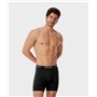 FORVEVO Lot de 6 sous-vêtements Longs pour Hommes Coton,Respirant Boxers pour Hommes,sous-vêtements Souples et élastiques(Multic