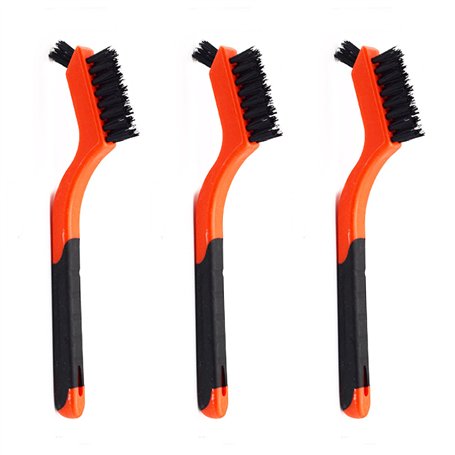 Lot de 3 brosses métalliques pour nettoyer l'élimination de la rouille dans les trous