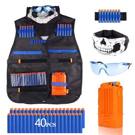 Ensemble gilet tactique pour Nerf Guns N-Strike Elite Series - Ensemble gilet tactique pour enfants