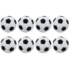 WANGZAIZAI Lot de 8 balles de baby-foot | Balles de baby-foot de qualité supérieure et silencieuses de 32 mm | Parfaites pour le