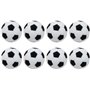 WANGZAIZAI Lot de 8 balles de baby-foot | Balles de baby-foot de qualité supérieure et silencieuses de 32 mm | Parfaites pour le