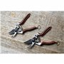 FELCO Sécateur Elite Modèle 6 au design ergonomique mains moyennes Lame en acier carbone trempé Revêtement F Tech Poignées forgé