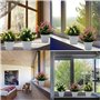 Fycooler Lys Calla Fleurs Artificielles en Pot - 3PCS Plantes de Verdure Artificielles pour Arrangements Floraux, Table de Maria
