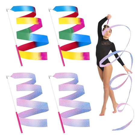 4pcs Rubans de Danse