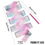 2m Gymnastique Rubans de Danse Rythmique Bâton Virevoltant pour Les Spectacles
