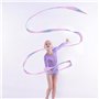 4pcs Rubans de Danse, 2m Gymnastique Rubans de Danse Rythmique Bâton Virevoltant pour Les Spectacles, Ruban Gymnastique Enfant A