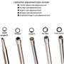 HPENP Lot de 10 outils de réglage de carburateur pour petit moteur commun à 2 cycles Echo STIHL Poulan Husqvarna MTD Ryobi Homel