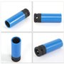 Douille a Choc, 2 Pièces Douille Longue 1/2, Douille Cle a Choc 17 Mm Avec Douille En Plastique Douille à Chocs Pour Jantes Alum
