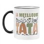 Mug Cadeau Tata - Tata d'amour pour toujours - Imprimé en France- Tasse Tante - Annonce Naissance - Grossesse - Annonce Future T