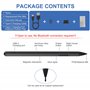 Stylet pour Microsoft Surface,Magnétique 4096 Pression,Chargement USB-C,Fonction clic Droit et Effacement,Rejet de la Paume,pour