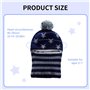 GUTERTOP Cagoule d'hiver pour enfant sous le casque - Cagoule en peluche - Pour enfants à partir de 4 ans - En laine polaire - B