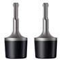 INREPRO 2Pcs Marteau Vibrant En Caoutchouc avec SDS Plus