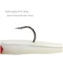 Croch 10 Pièces Leurre Souple de Pêche avec T-Tail Articles de Pêche en Silicone 11CM/18.5g
