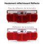 Lumière de Bagages arrière de vélo, avec Deux Modes de stabilisation et de clignotement, Facile à Installer sur Le Support arriè