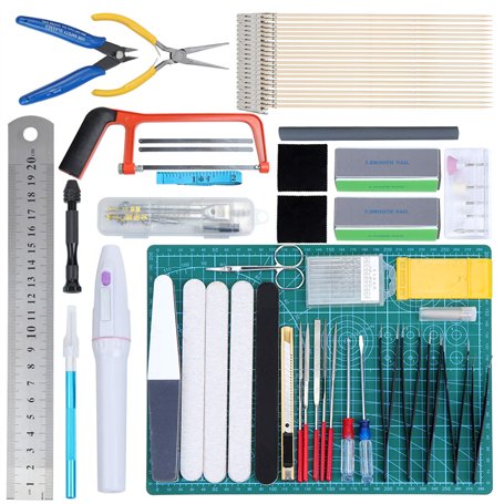 WiMas 64 Pièces Modeler Basic Tools Kit