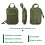 Kyrio Tactical Molle Pouch Nylon Military EDC Small Waist Pouch Pack Pocket pour Phone Outdoor Sport Sacs