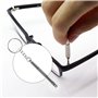 Kit de Réparation de Lunettes 1000PCS Micro Vis Kit de Réparation Vis avec Brucelles Multifonctionnel Tournevis Différentes Tail