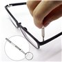 Coffret de 1000 pcs Assortiment Vis écrous Kit de Réparation de Lunettes Petites Vis et écrous avec Tournevis et Pince à épiler 