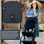 LEKEFETO Protection imperméable pour siège bébé Piddle Pad : protection de siège pour siège bébé, protection de chaise enfant, t