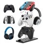 LEKEFETO Support universel pour manette et casque à 3 étages pour Xbox Series