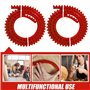 Règle courbe de 2 m pour fraisage de profilés, gabarit de fraisage flexible, défonceuse, bandes de profilage pour le travail du 