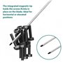 LEKEFETO Lot de 6 tournevis Torx extra longs (300 mm) en acier S2 avec pointe magnétique et poignées antidérapantes pour artisan