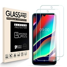 HJX Verre Trempé pour Wiko View 3 Pro Protecteur D'écran [2 pièces]