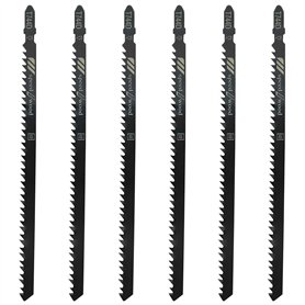 Gentpovth Ensemble de 6 Lames de Scie Sauteuse Professionnelles T744D avec Coffret en Plastique