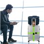 Etiquette Valise avec Cordon Inox e