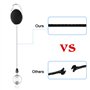 Gentpovth 6 pièces Porte Clef Retractable Mousqueton,cordon rétractable Avec Enrouleur de Ceinture,60cm Porte-clés Rétractable R