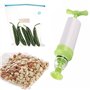OFKPO Kit de Sac sous Vide Alimentaire avec Pompe Manuelle, Sacs de Rangement Alimentaire Scéllés, sous Vide Réutilisables pour 