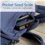 OFKPO Portable Pèse Bagage Electronique, Mini Pèse Bagage avec Crochet, Balance de Bagage Numérique avec Affichage LCD, Capteur 